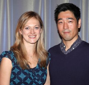 Marin Ireland & Peter Kim @ BroadwayWorld Marin Ireland & Peter Kim Photo