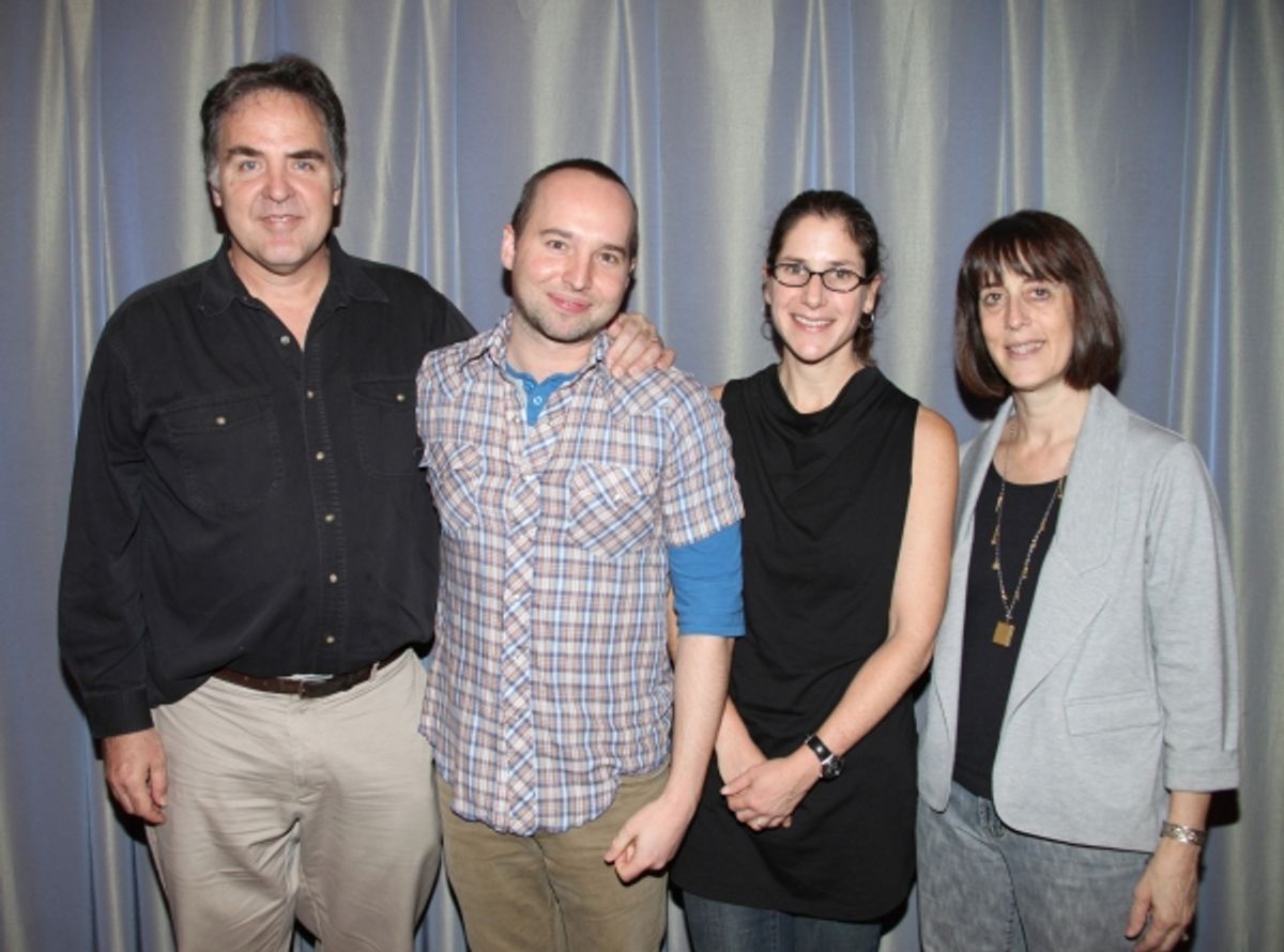 Tim Sanford, Jordan Harrison, Anne Kauffman and Leslie Marcus  at 