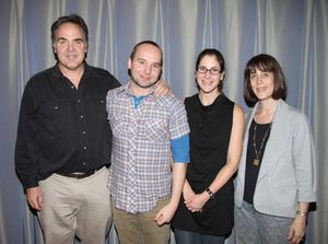 Tim Sanford, Jordan Harrison, Anne Kauffman and Leslie Marcus @ BroadwayWorld Tim Sanford, Jordan Harrison, Anne Kauffman and Leslie Marcus Photo