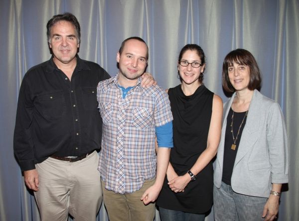 Tim Sanford, Jordan Harrison, Anne Kauffman and Leslie Marcus  Photo