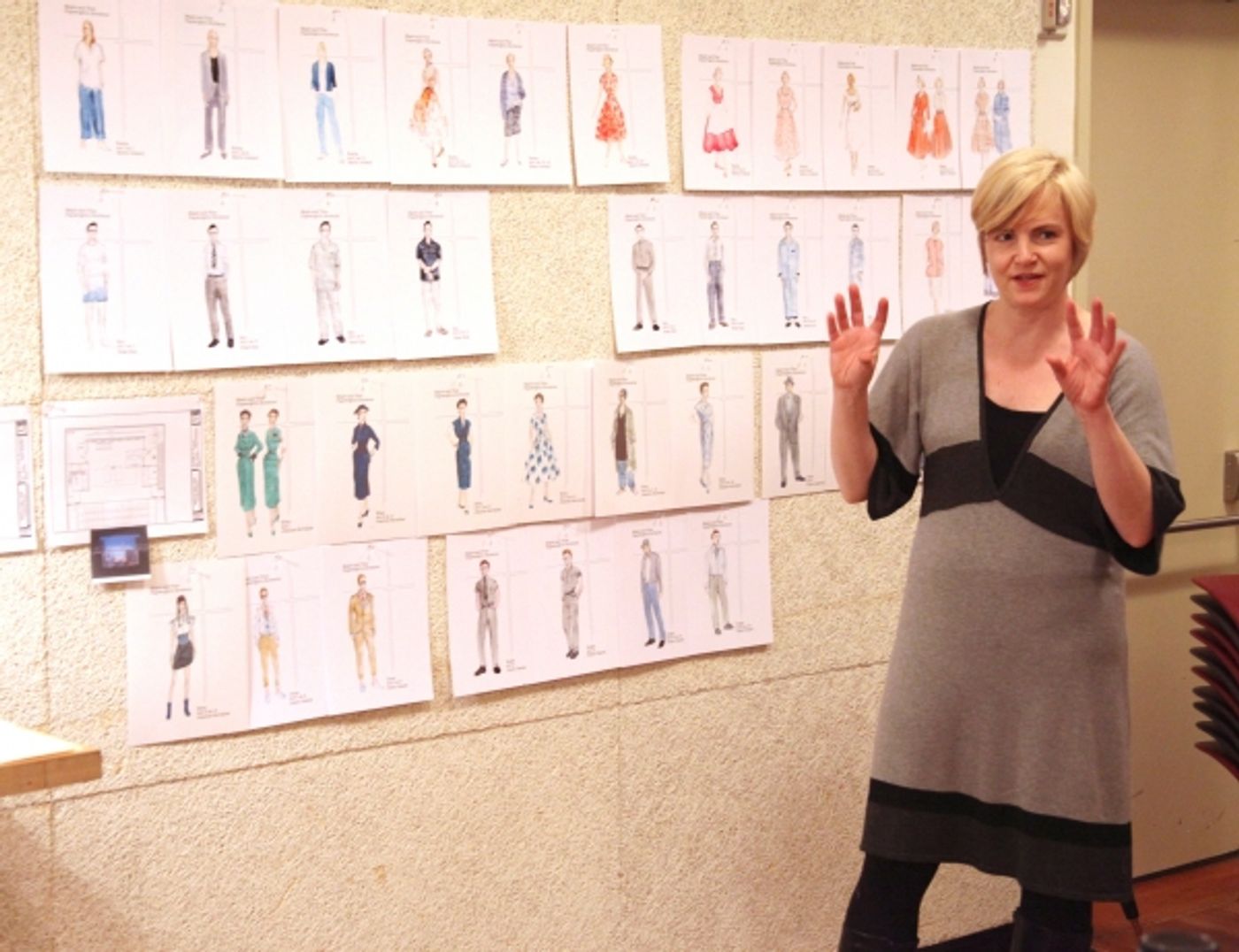 Photo Coverage: MAPLE AND VINE Begins Rehearsals at Playwrights Horizons  Image