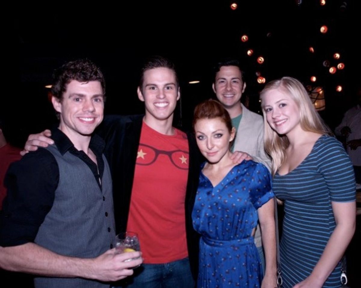 CiarÃ'Â¡n McCarthy, Neil Starkenberg, Christopher Kale Jones and Jenna Coker-Jones at 