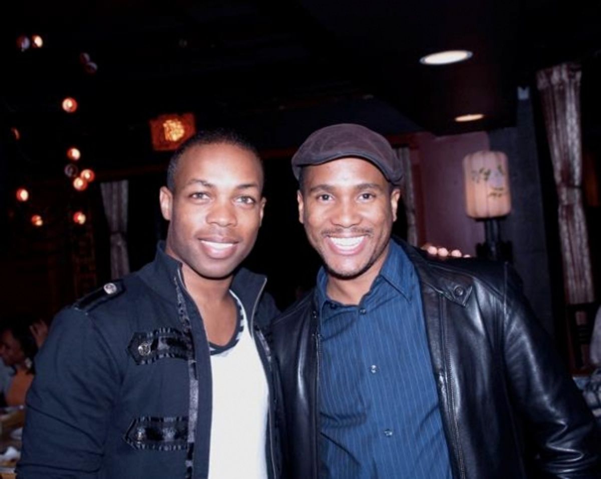Todrick D. Hall and Eric B. Anthony at 