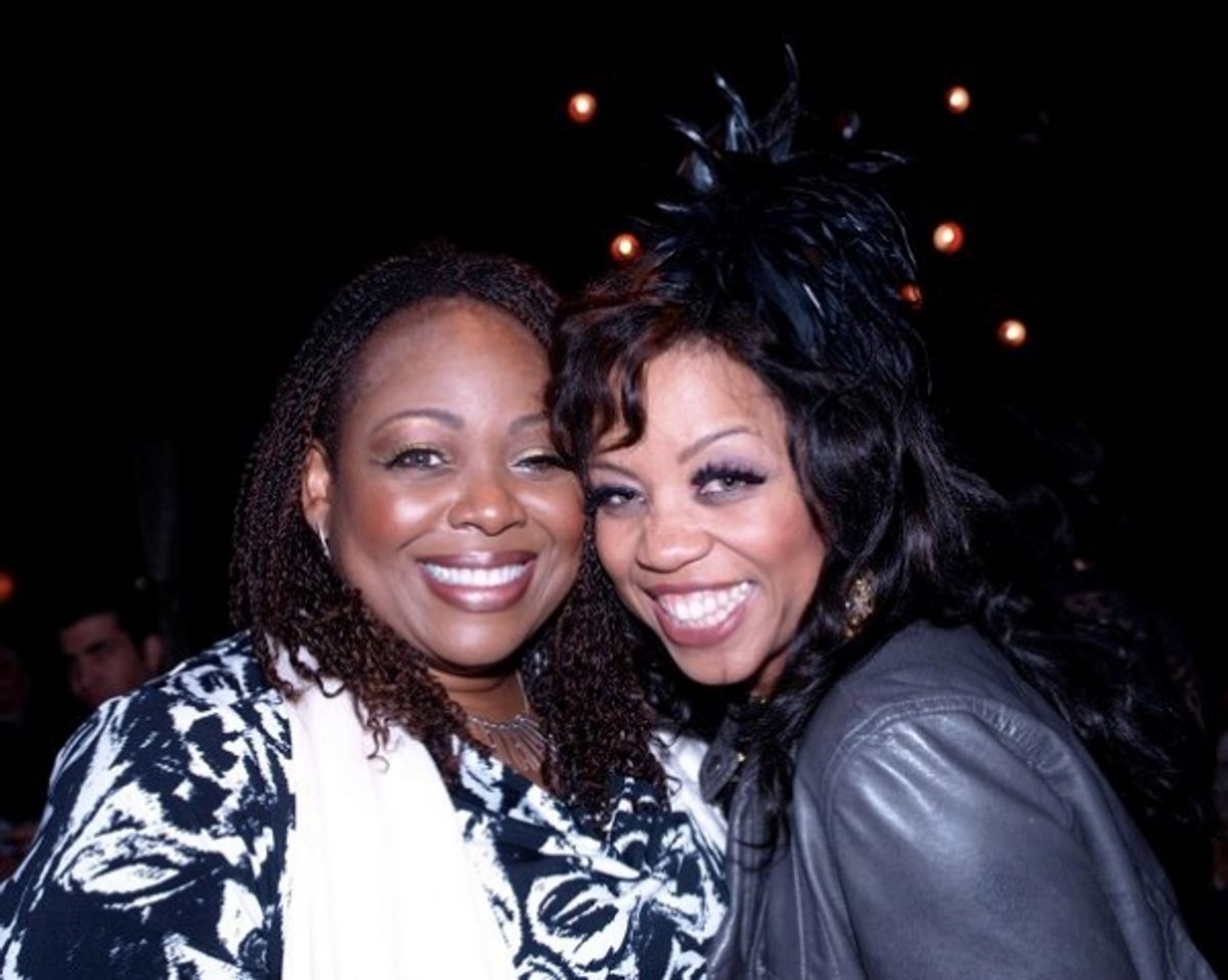 Gwen Stewart and Kamilah Marshall at 