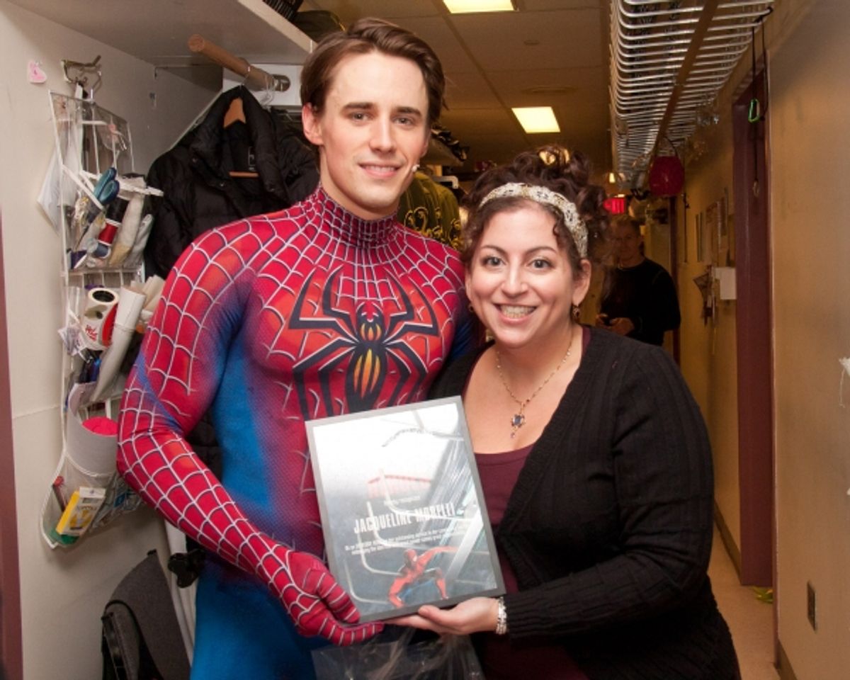 Reeve Carney and Jacqueline Morelli at 