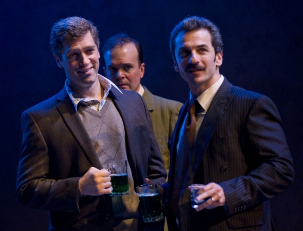 Jeremy Davidson, Jefferson Mays, Michael Aranov at 