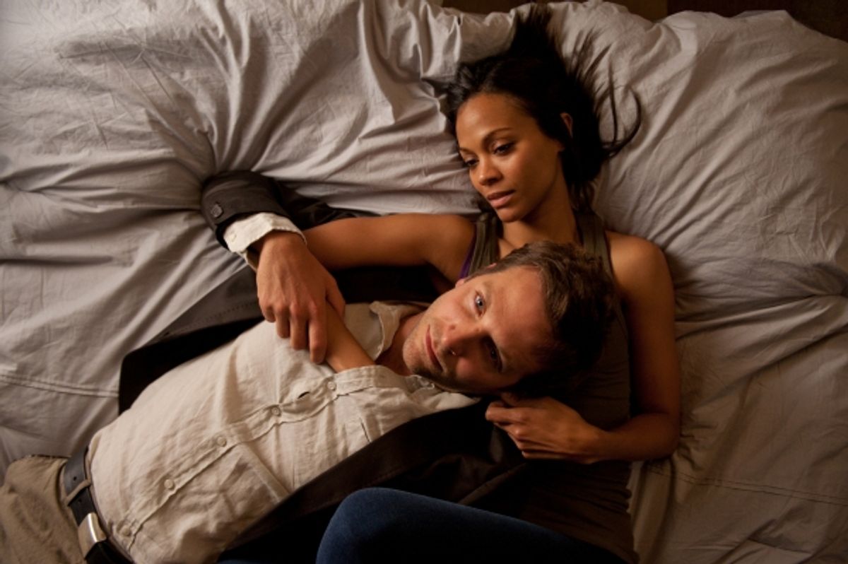 Bradley Cooper and Zoe Saldana