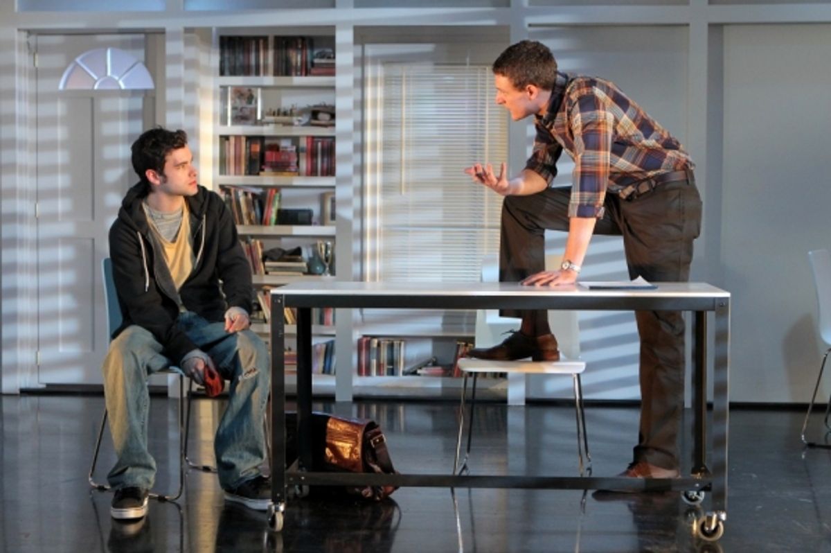 Jake O'Connor and Gabriel Ebert in 'Sons of the Prophet' at 