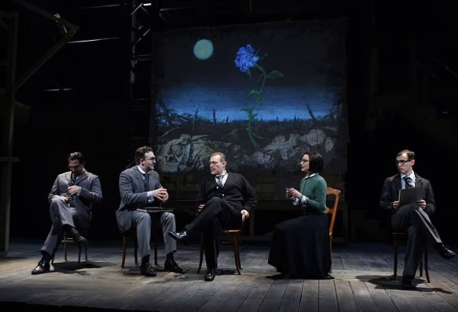 Photo Flash: First Look at Second Stage's THE BLUE FLOWER Image