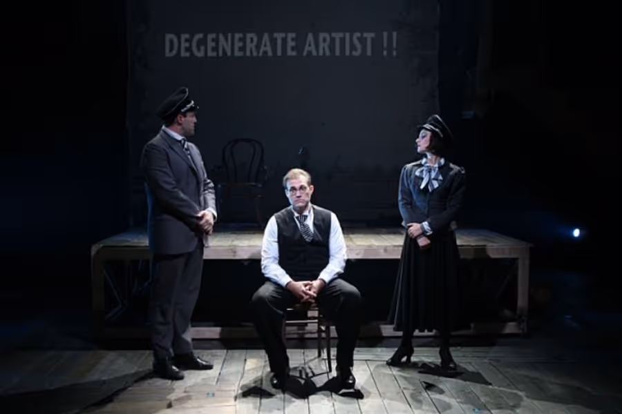 Photo Flash: First Look at Second Stage's THE BLUE FLOWER Image