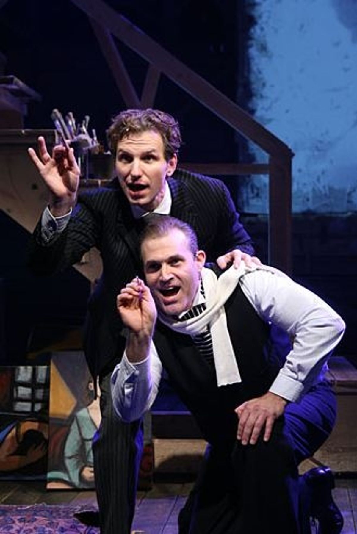 Sebastian Arcelus, Marc Kudisch at 