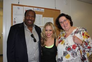 Leslie David Baker, Elle McLemore, Phyllis Smith Photo