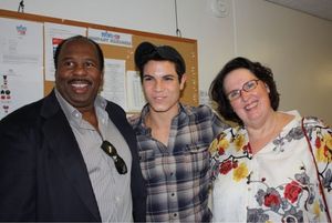 Leslie David Baker, Jason Gotay, Phyllis Smith Photo