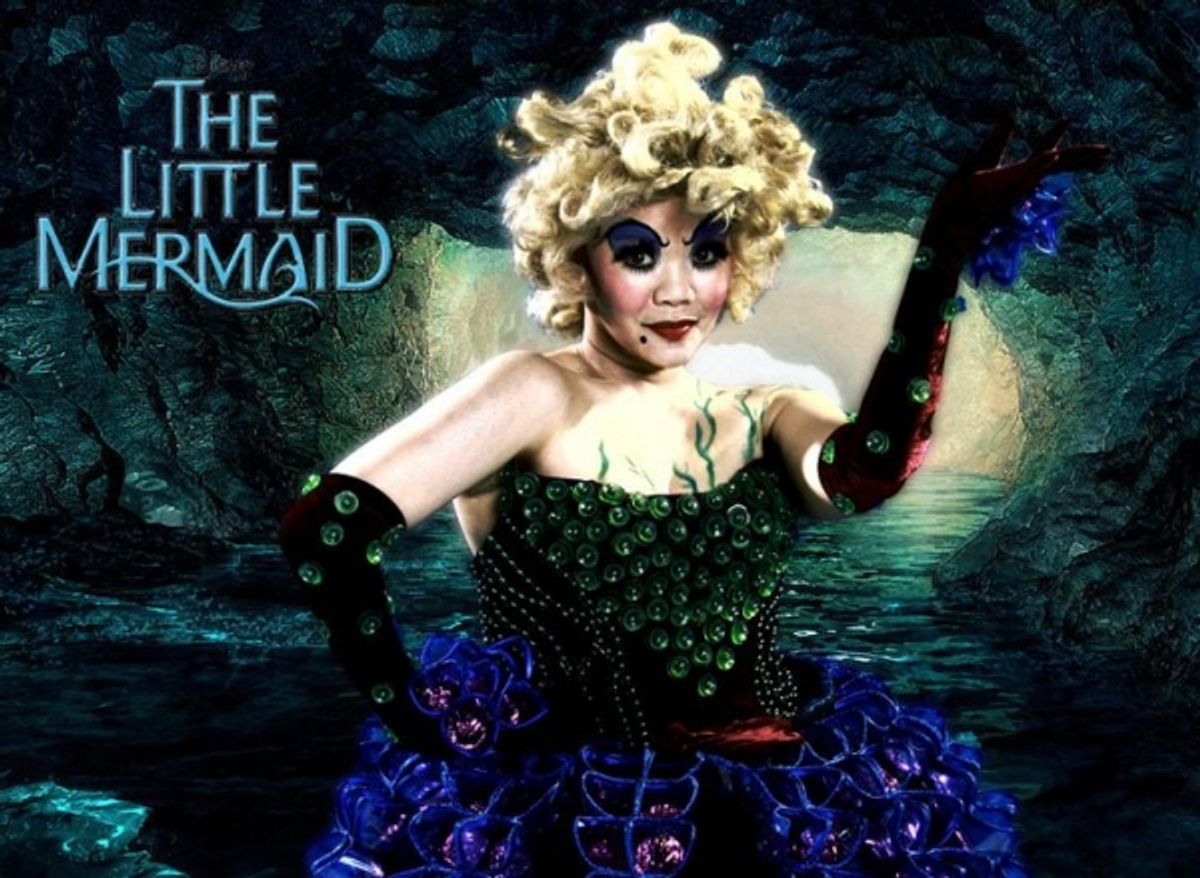 Jinky Llamenzares at Meet the Cast of Manila's THE LITTLE MERMAID