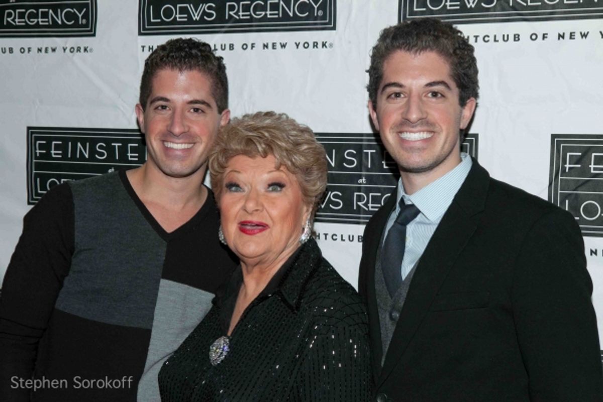 Will Nunziata, Marilyn Maye, Anthony Nunziata at 