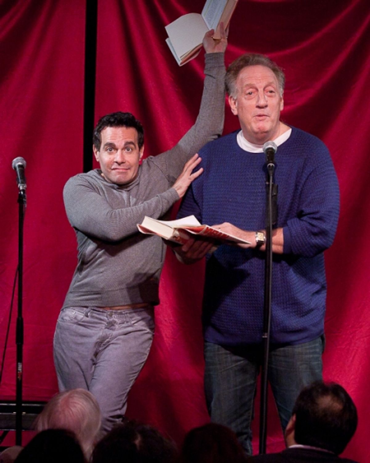 Mario Cantone and Alan Zweibel at 