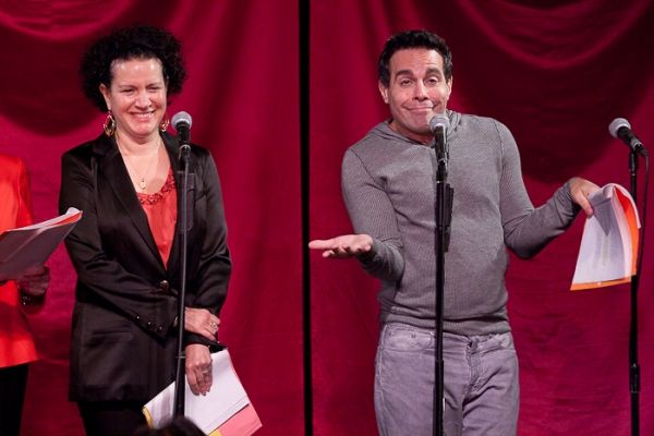 Susie Essman and Mario Cantone Photo