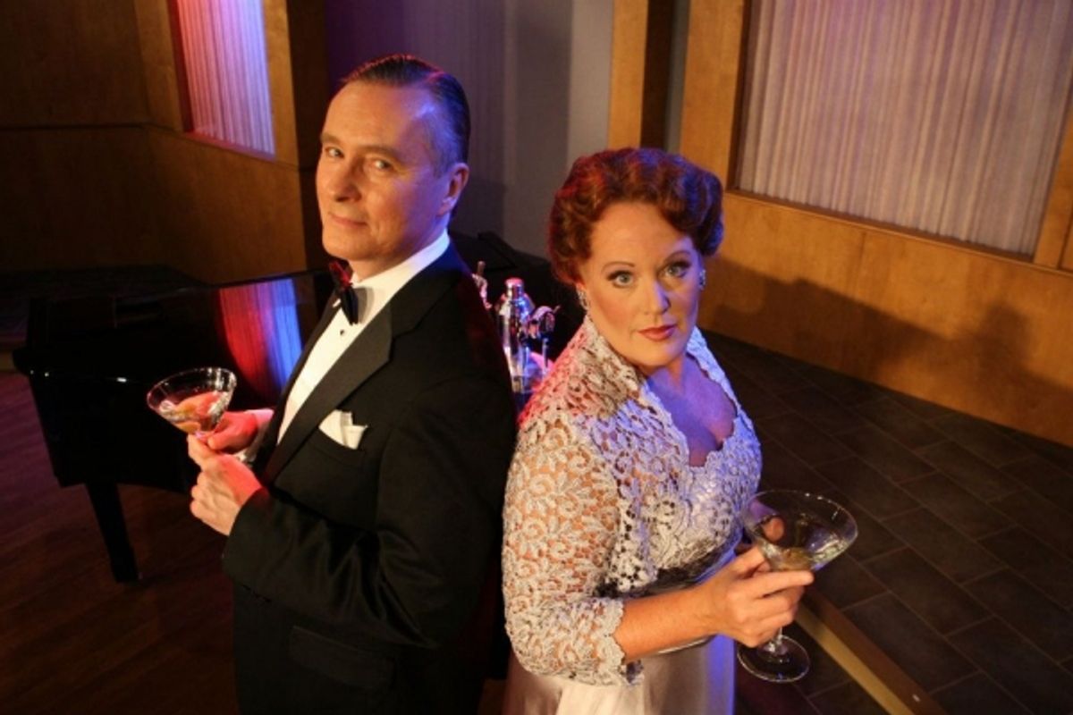 Martinis and wit flow freely in 'NoÃ'Â«l and Gertie,' an amusing and touching memory play about the friendship between early 20th Century stage legends NoÃ'Â«l Coward (Robert Gibby Brand) and Gertrude Lawrence (Melinda MacDonald). at 