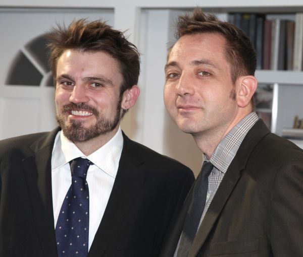 Playwright Andrew Hinderaker & Director Jonathan Berry Photo