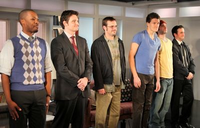 Curtain Call: Corey Hawkins, Toby Leonard Moore, James McMenamin, Gabriel Ebert, Jake Photo