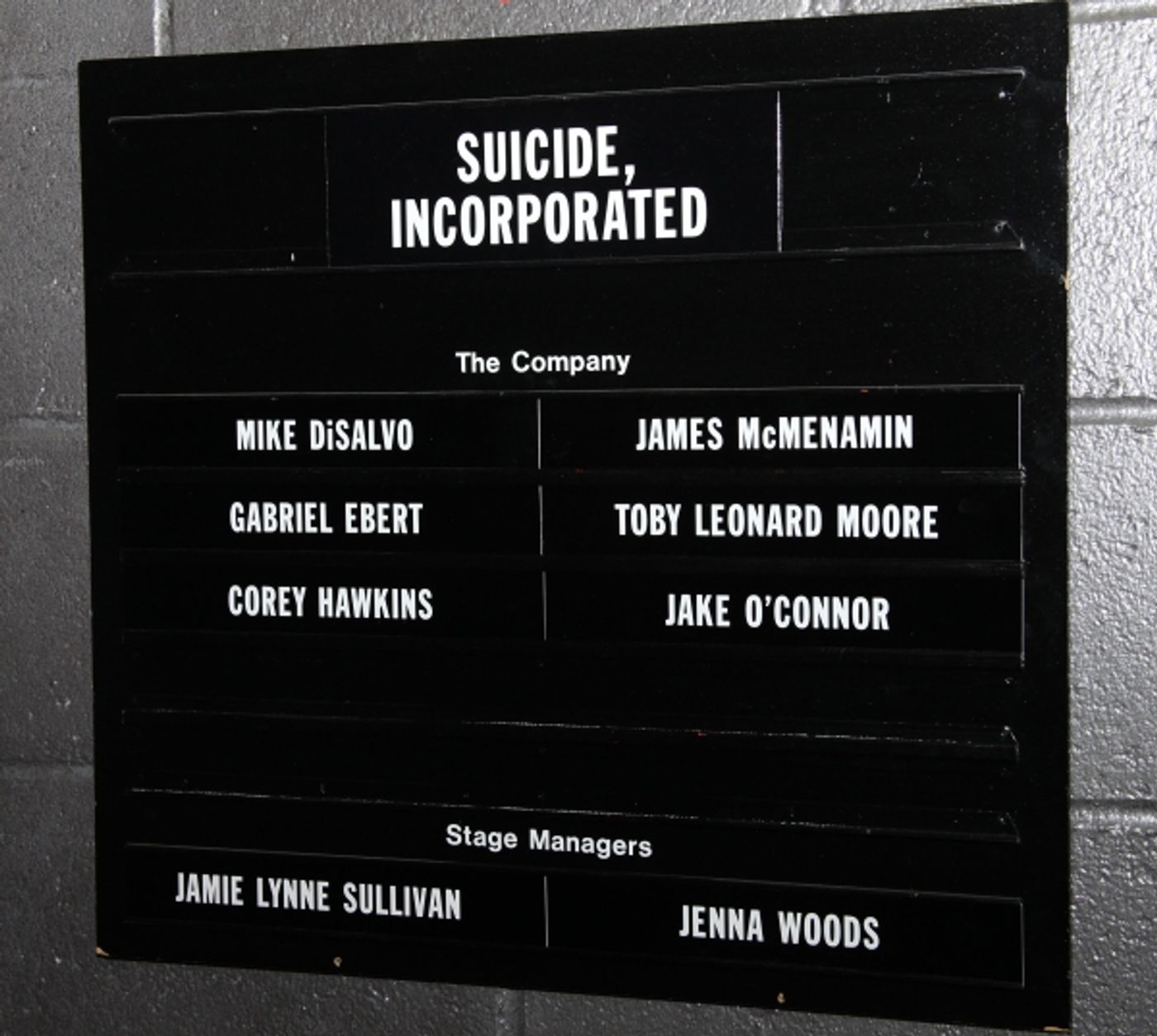 Photo Coverage: SUICIDE, INCORPORATED Opens at Roundabout Theatre Company  Image