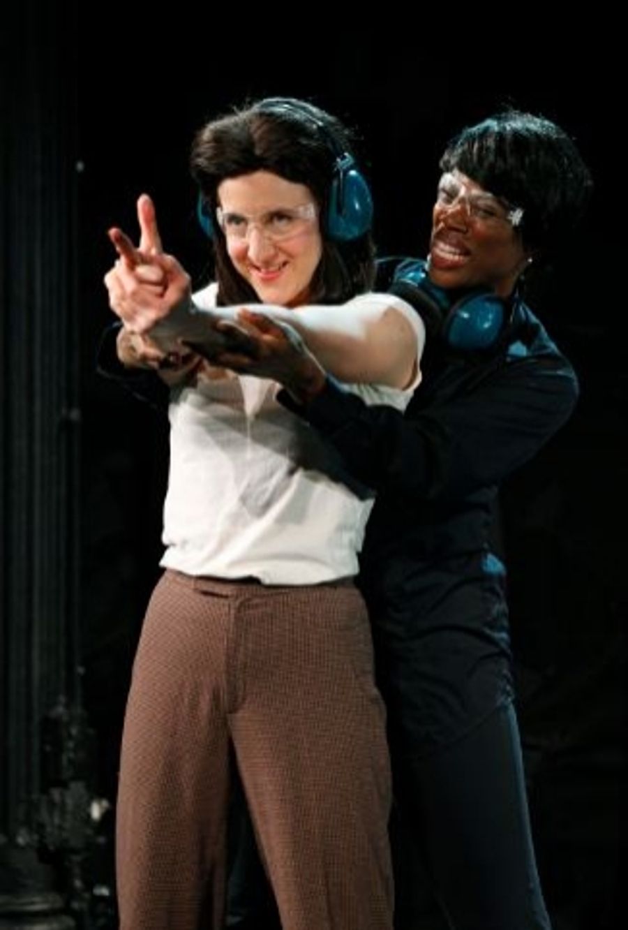 Photo Flash: Jenn Harris, David Garrison in SILENCE! THE MUSICAL Image