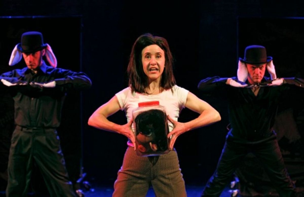 Jenn Harris and the cast of SILENCE! The Musical at 