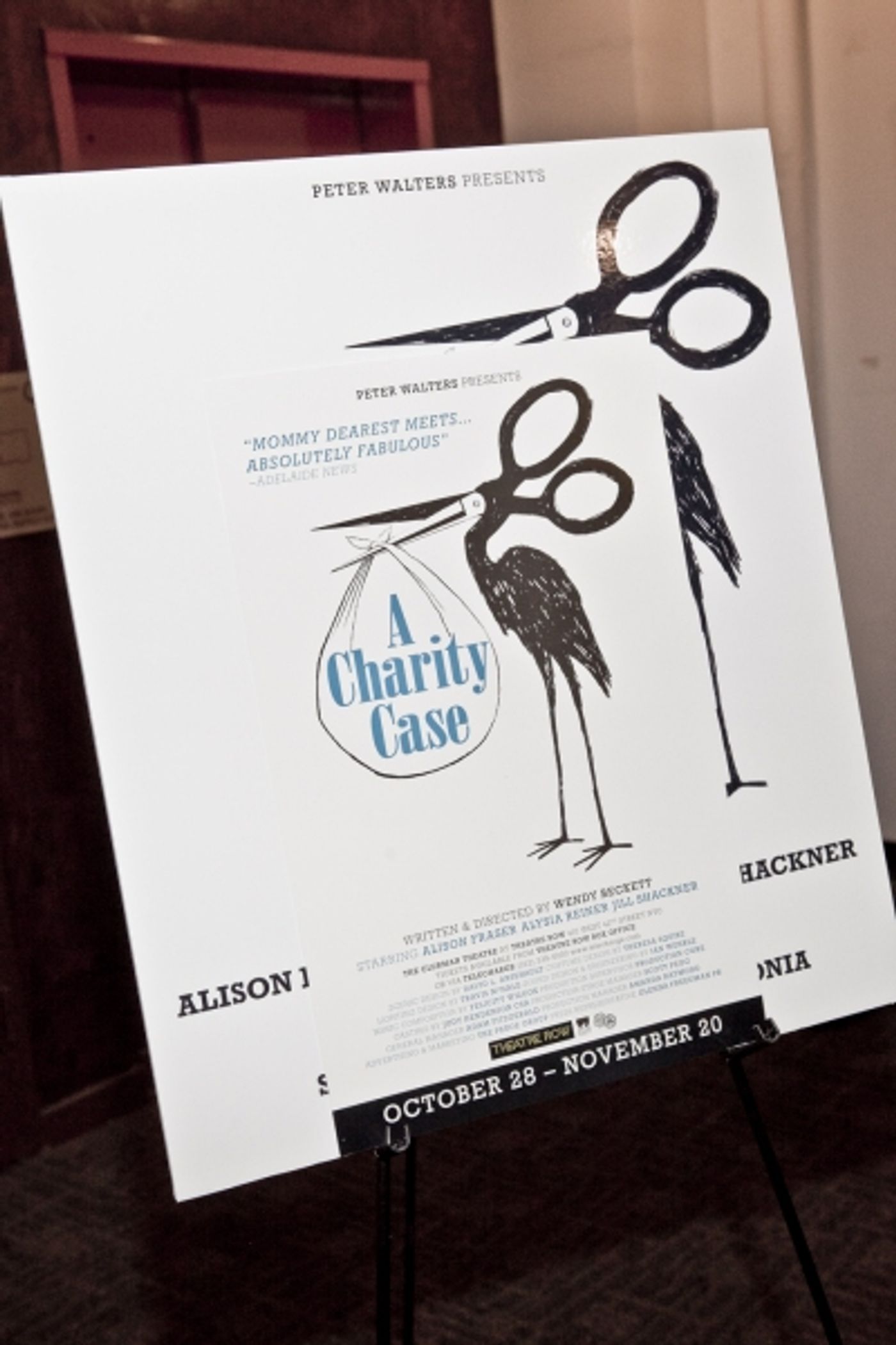 Photo Coverage: Alison Fraser, Alysia Reniner & Jill Shackner Open in A CHARITY CASE Off-Broadway  Image