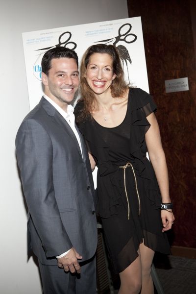 David Alan Basche and Alysia Reiner Photo