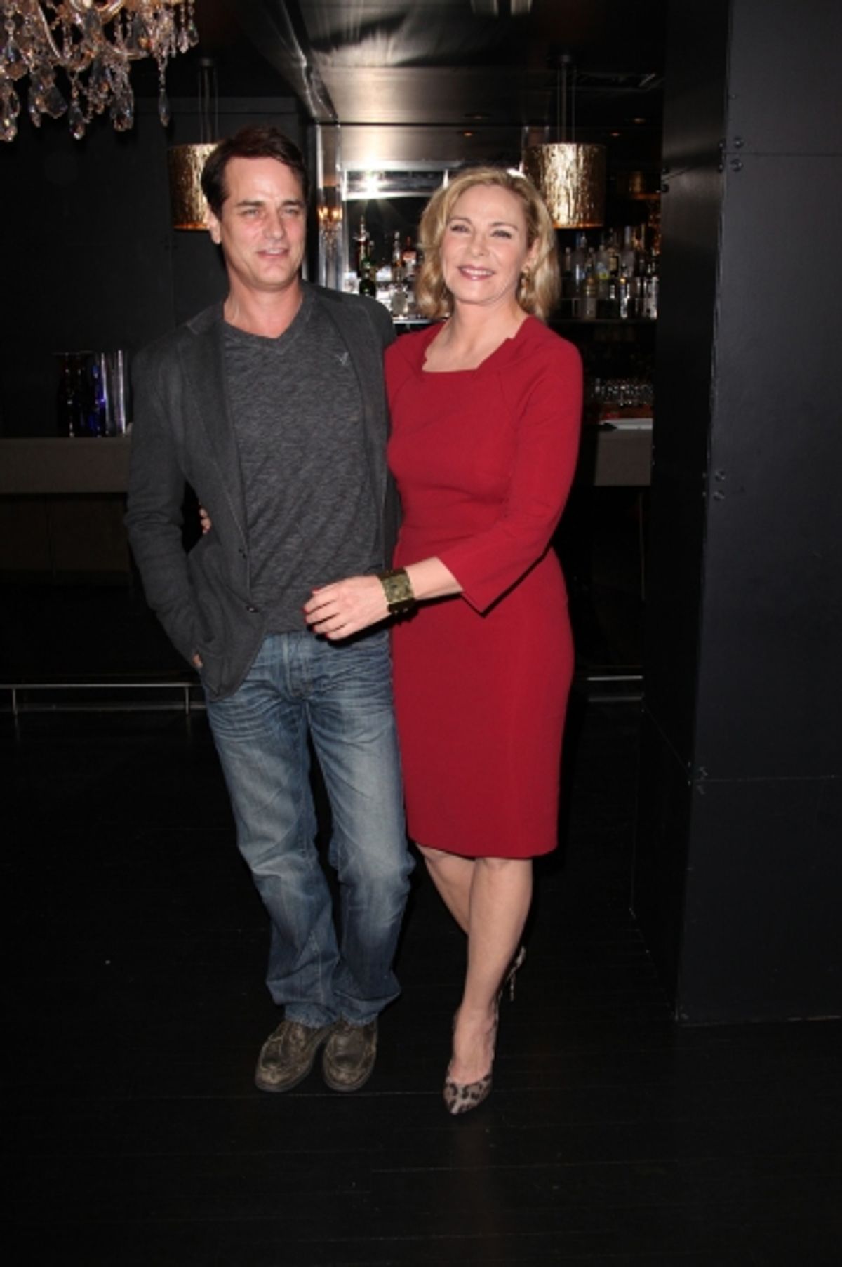 Paul Gross & Kim Cattrall  at 