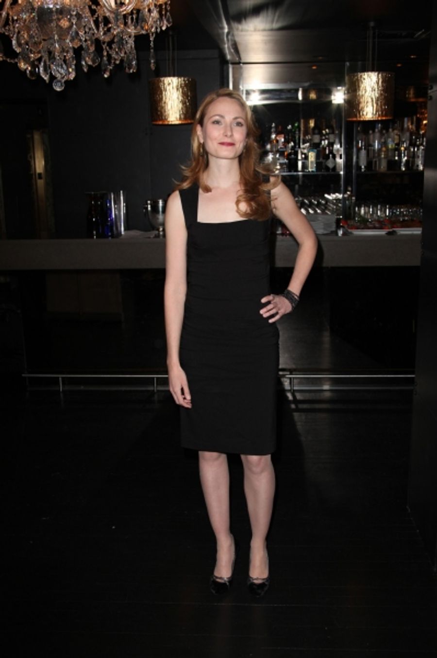 Photo Coverage: Kim Cattrall, Paul Gross & PRIVATE LIVES Meet the Press Image