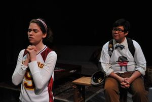 Fiona Robert and Rammel N. Chan in Oblivion by Carly Mensch. @ BroadwayWorld Fiona Robert and Rammel N. Chan in Oblivion by Carly Mensch. Photo