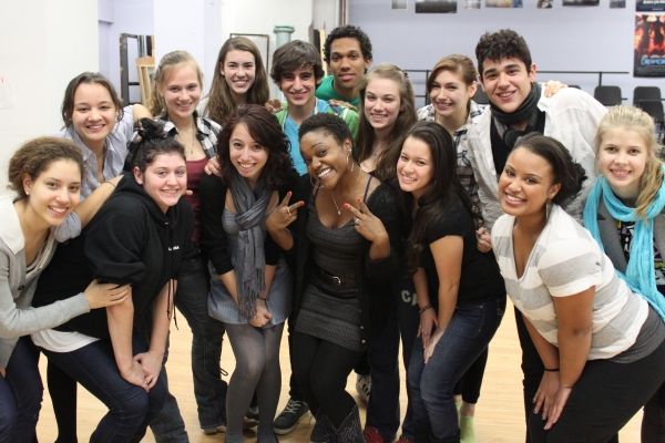 Photo Flash: Kenita Miller Visits NJ’s High School's XANADU Production Photo Flash: Kenita Miller Visits NJ’s High School's XANADU Production Image
