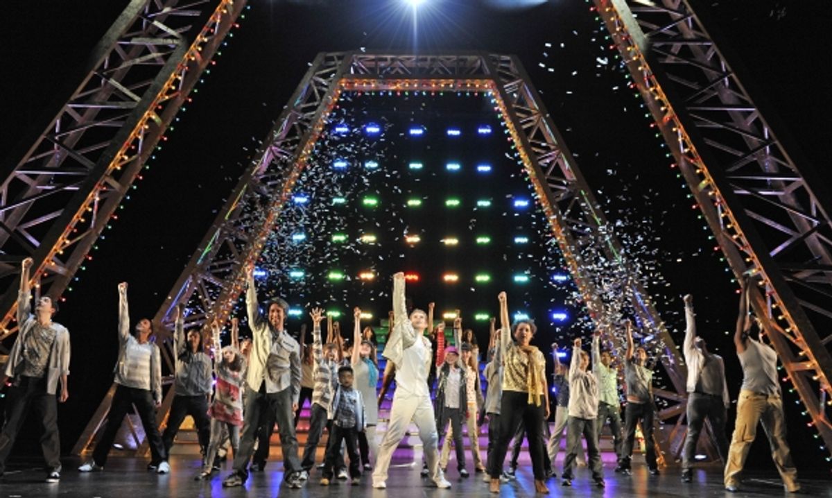 Brian Bohr and cast at 