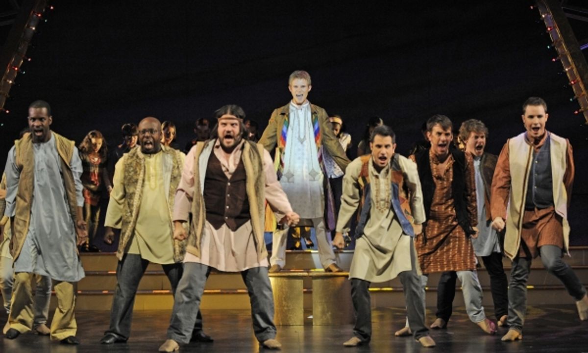 Brian Bohr and cast at 