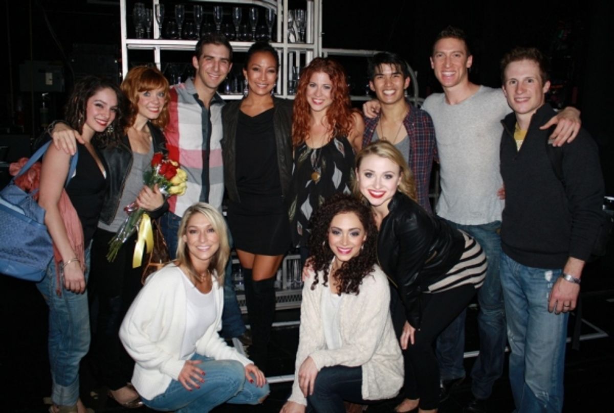 Carrie Ann Inaba Visits COME FLY AWAY at 