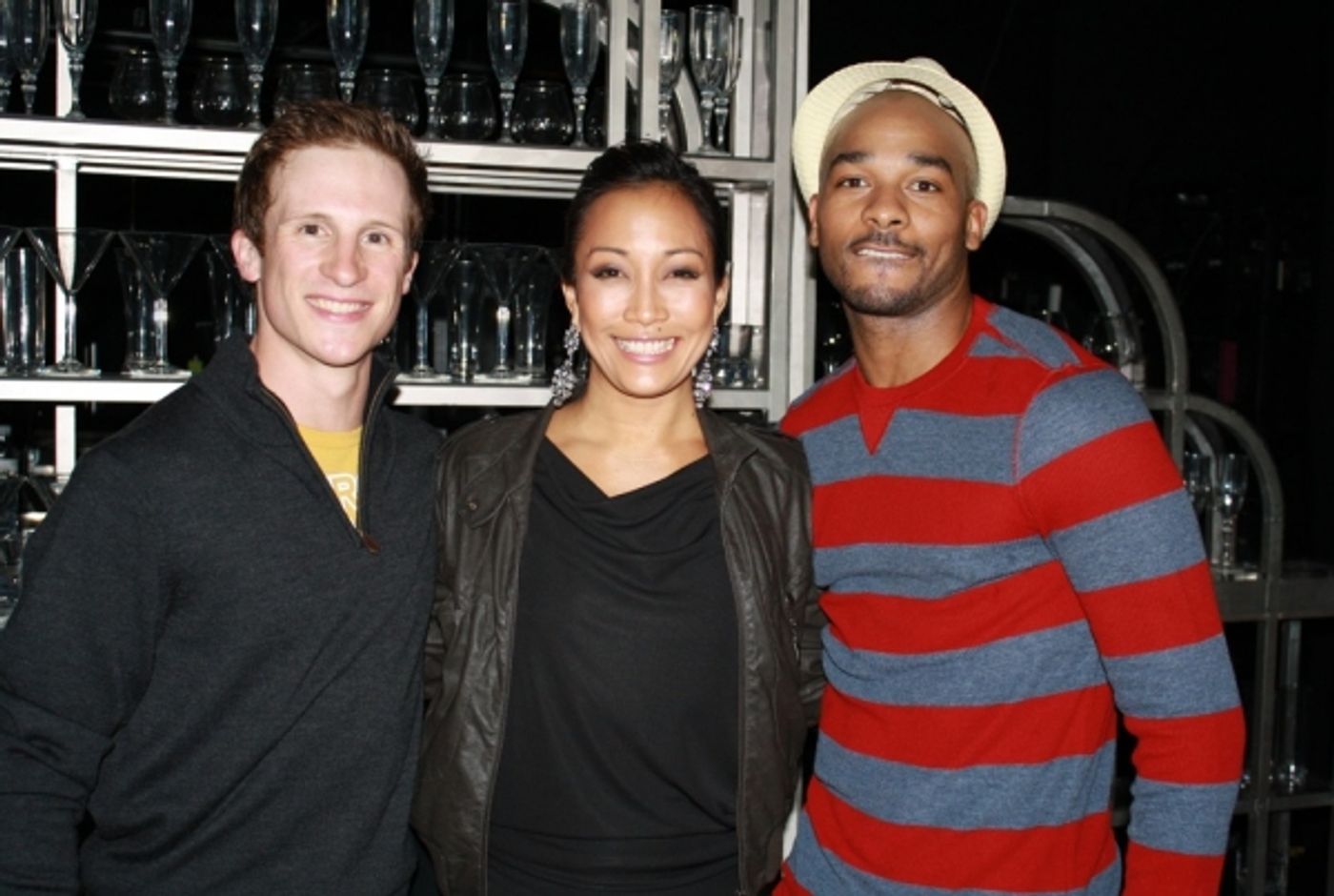 Photo Flash: DANCING WITH THE STARS' Carrie Ann Inaba Visits COME FLY AWAY  Image