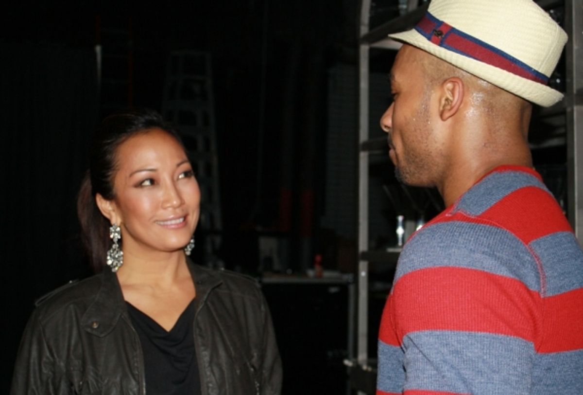 Carrie Ann Inaba Visits COME FLY AWAY at 