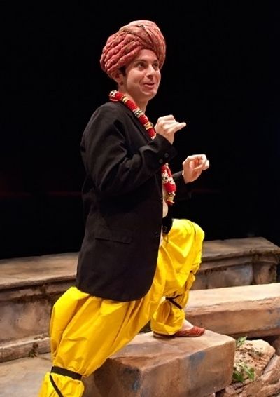 Jonathan Spivey as Malvolio Photo