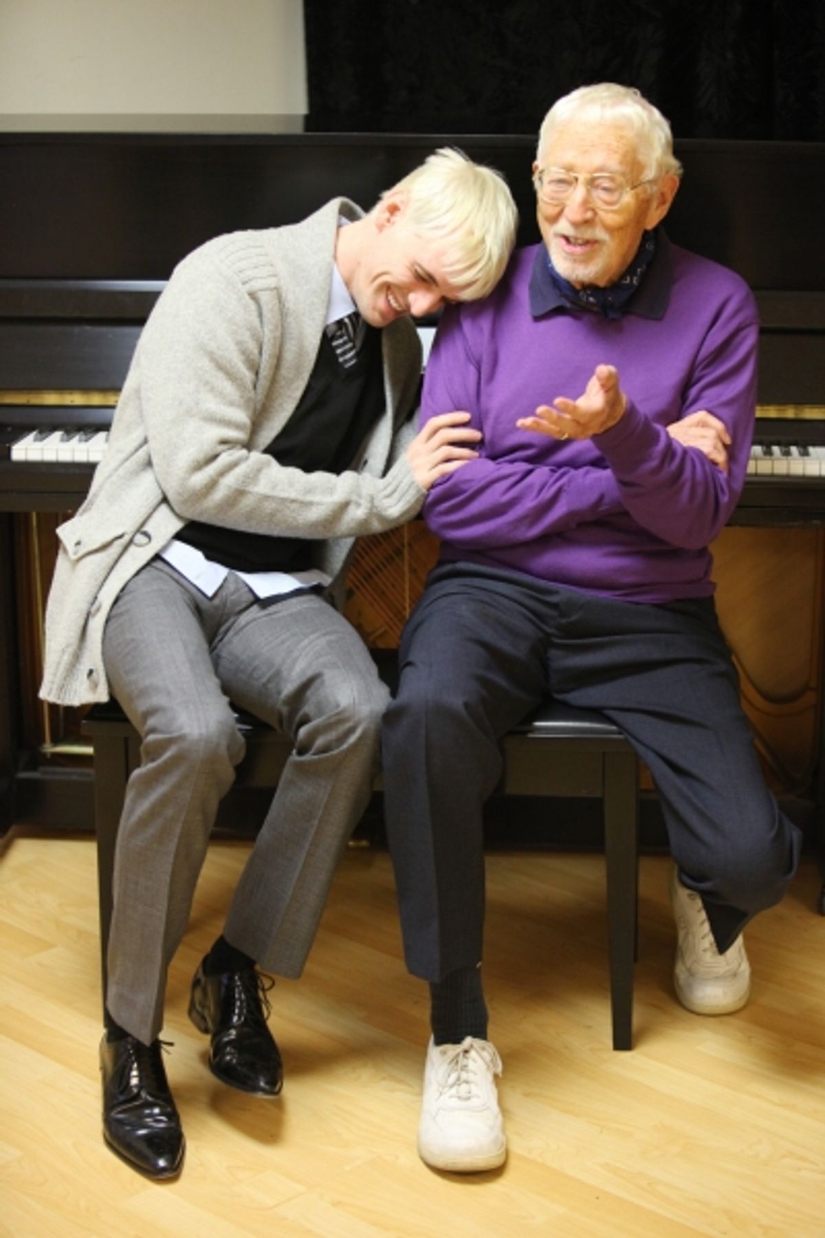 Aaron Carter & Tom Jones at 