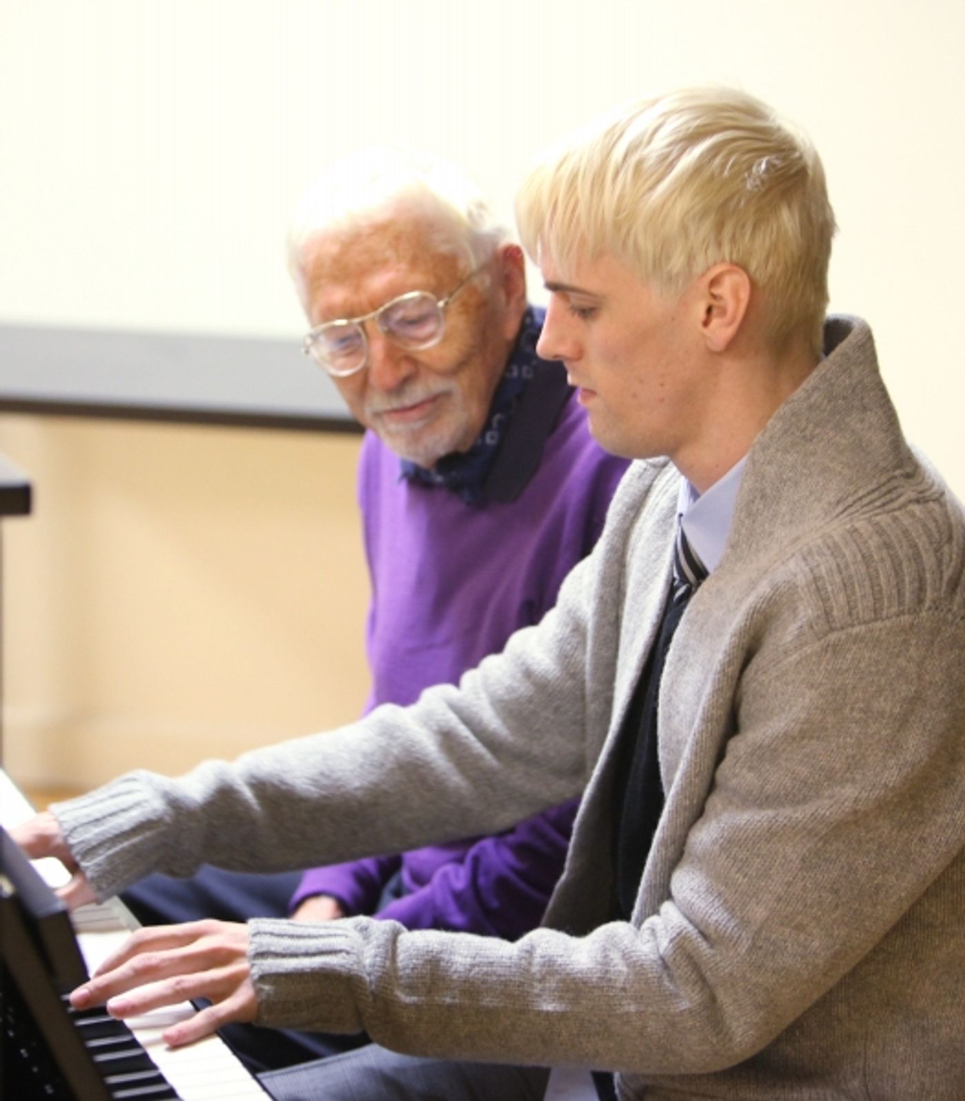 Photo Coverage: Aaron Carter in Rehearsal for THE FANTASTICKS!  Image