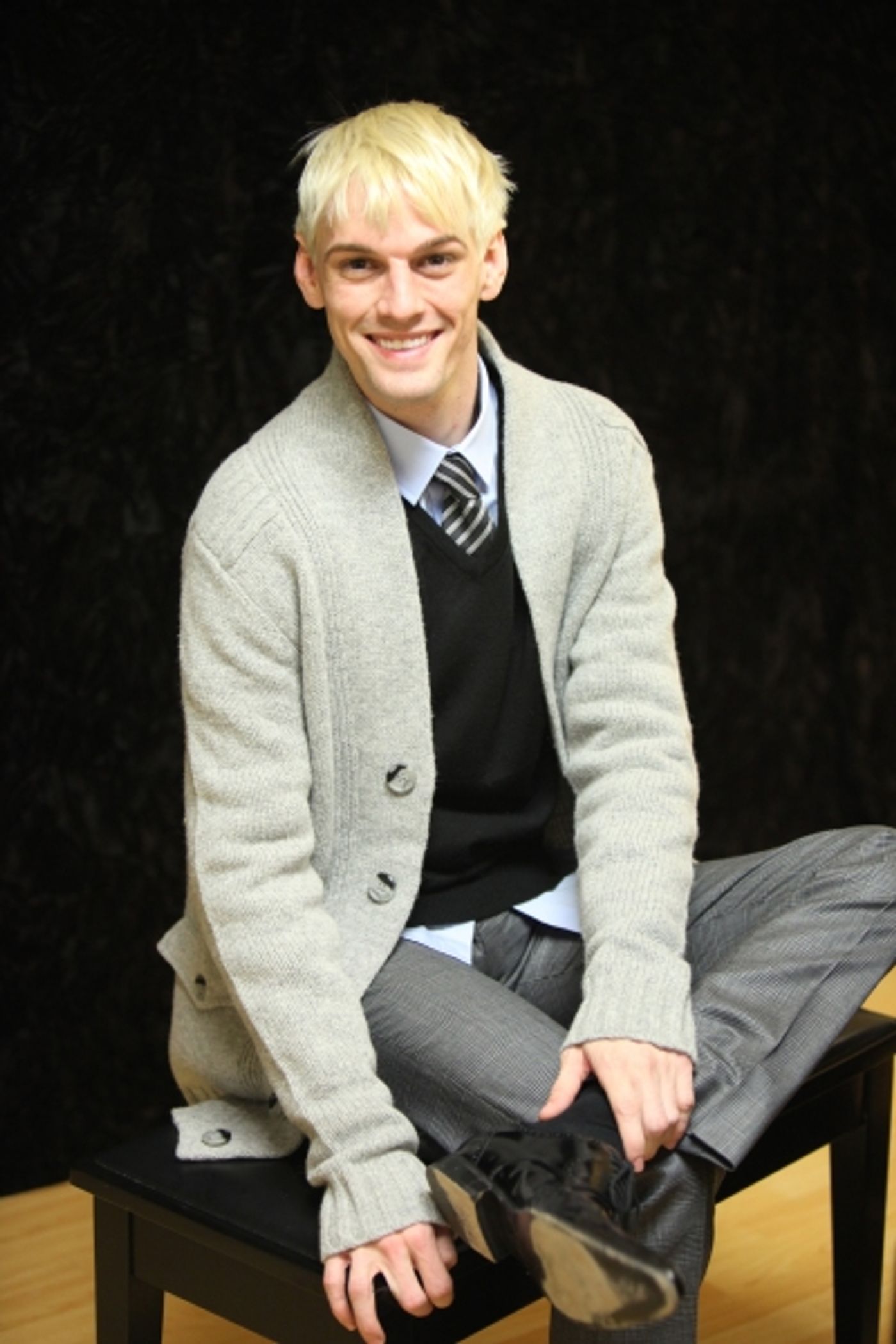 Photo Coverage: Aaron Carter in Rehearsal for THE FANTASTICKS!  Image
