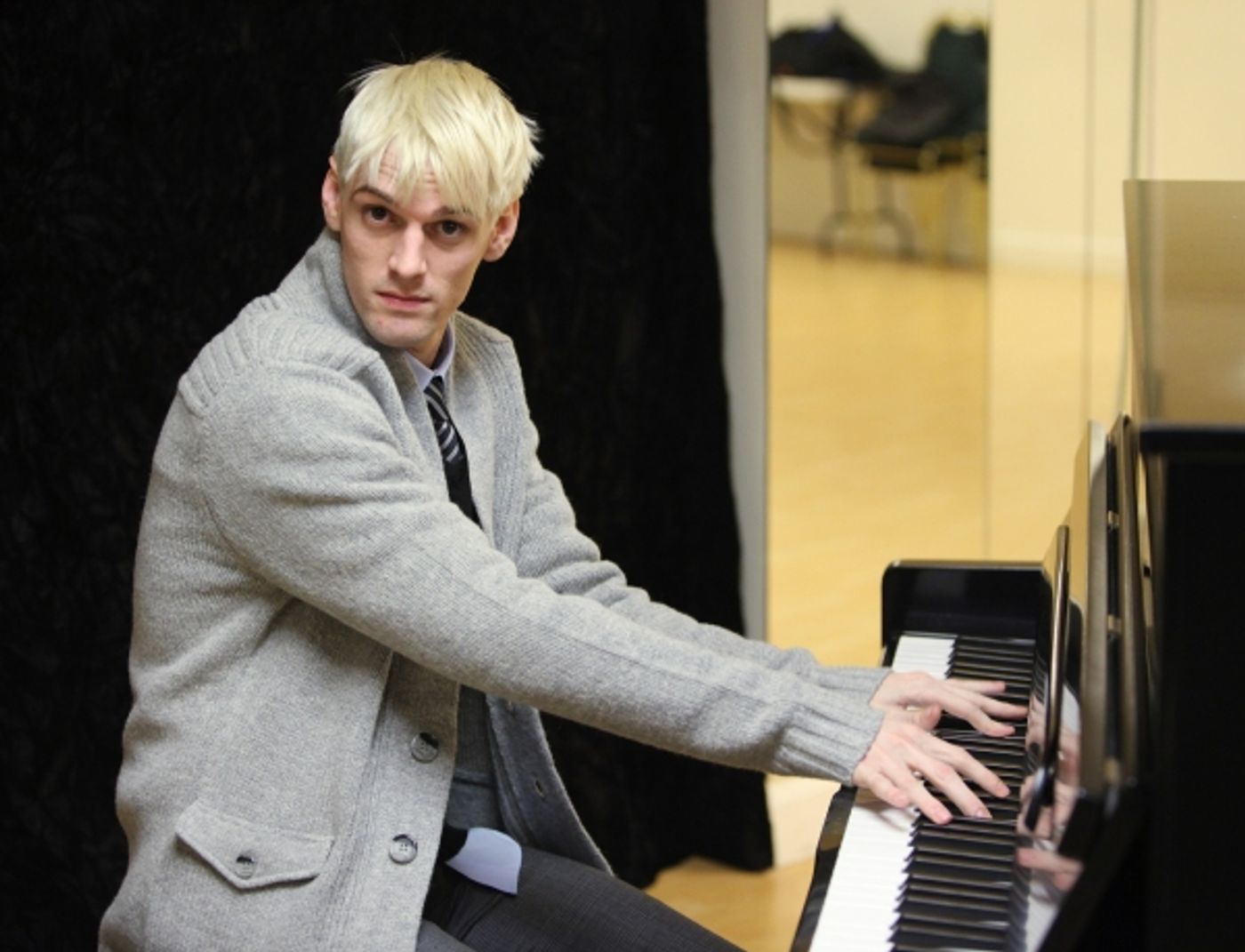 Photo Coverage: Aaron Carter in Rehearsal for THE FANTASTICKS!  Image