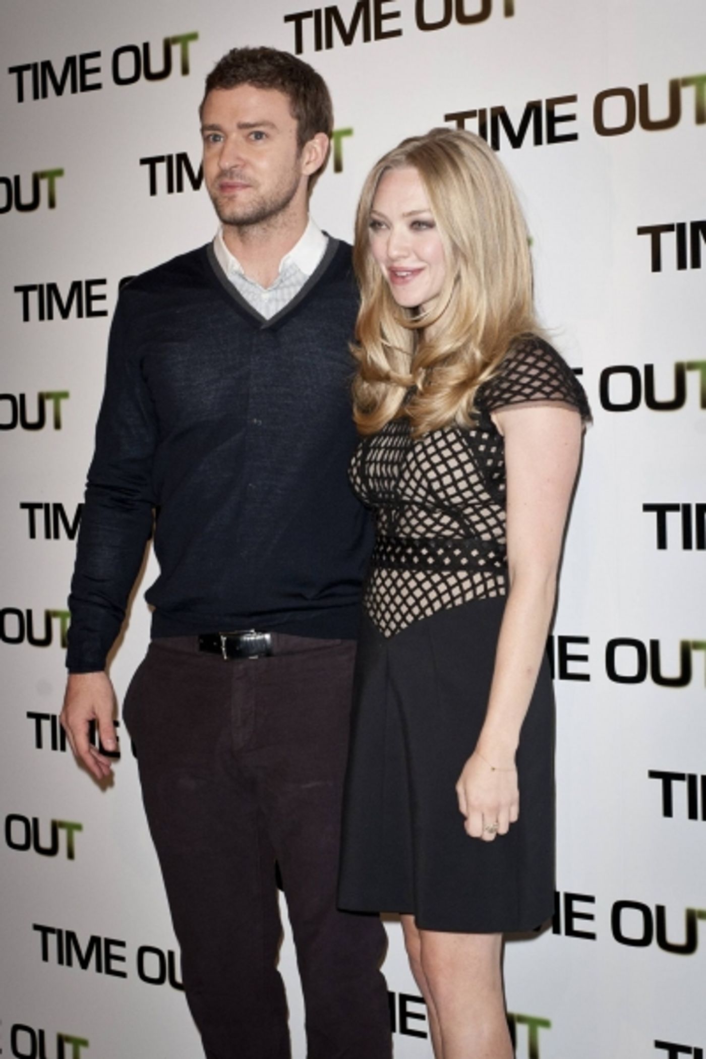 Photo Flash: Timberlake & Seyfried at IN TIME Photocall in Paris Photo Flash: Timberlake & Seyfried at IN TIME Photocall in Paris Image