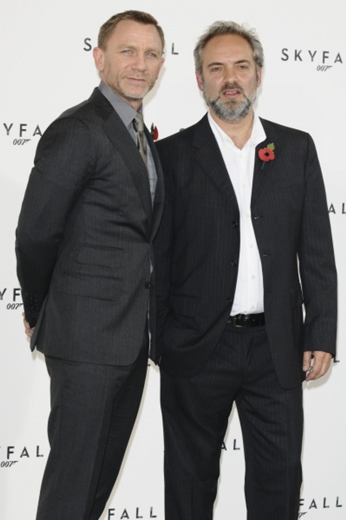 Daniel Craig and Sam Mendes
 at 