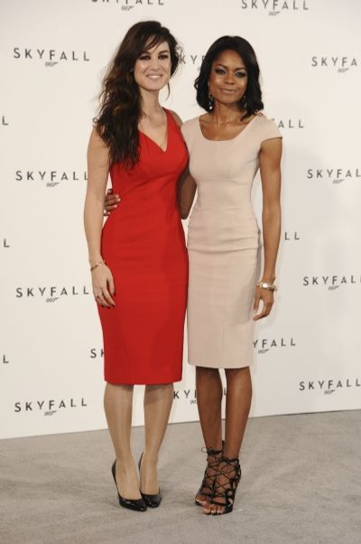 Nov. 3, 2011 - London, England, United Kingdom - Berenice Marlohe and Naomie Harris.a Photo