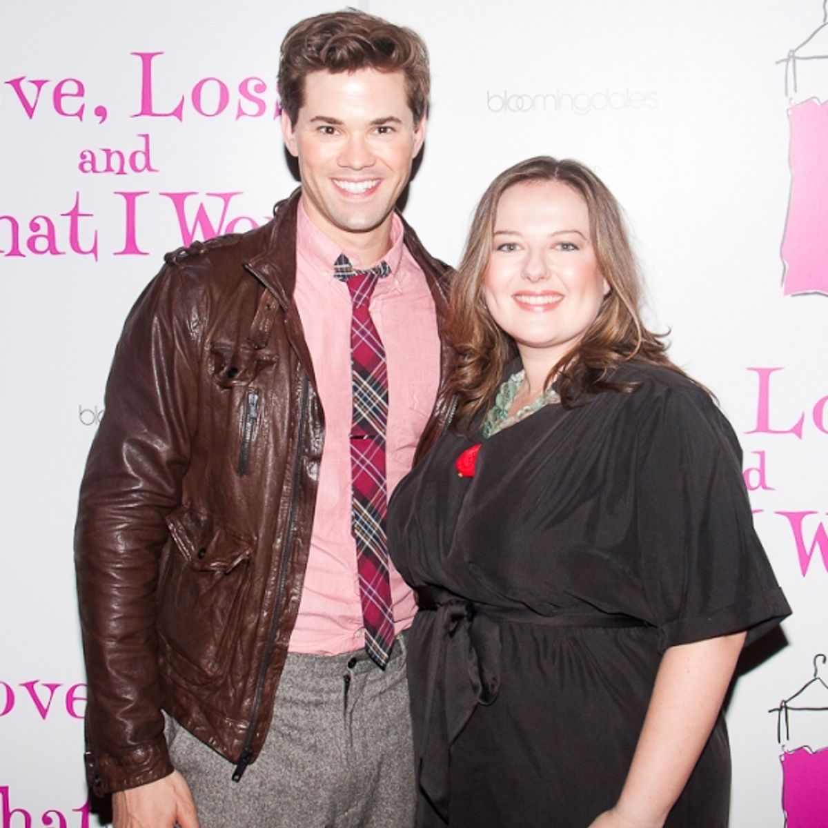 Andrew Rannells and Zuzanna Szadkowski at 