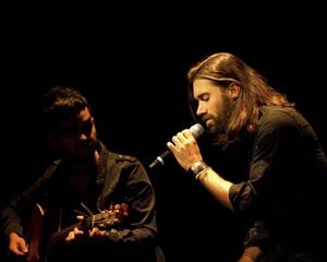 Nick Perez and Ace Young @ BroadwayWorld Nick Perez and Ace Young Photo