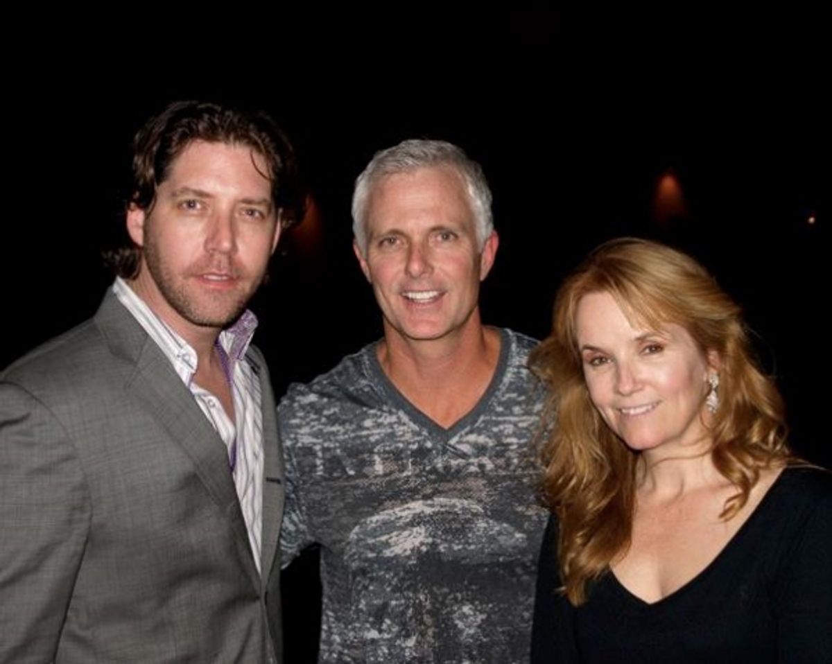 James Barbour, Patrick Kennedy and Lea Thompson at 