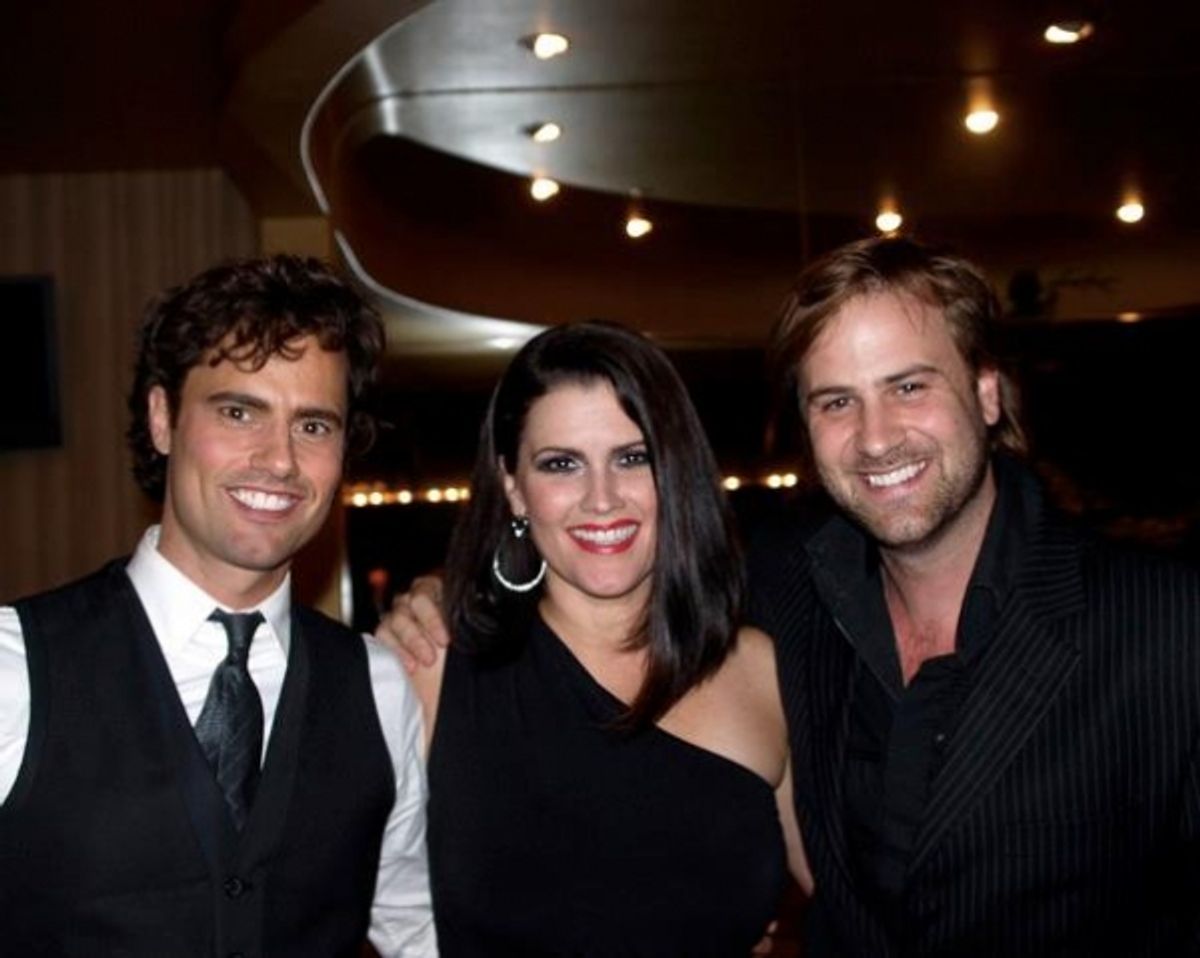 David Burnham, Kelli Provart and James C Mulligan at 